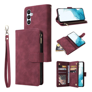 Funda Tipo Cartera Frosted Zipper Para Samsung Galaxy A54 5g Funda Tipo Cartera Frosted Zipper Para Samsung Galaxy A54 5g