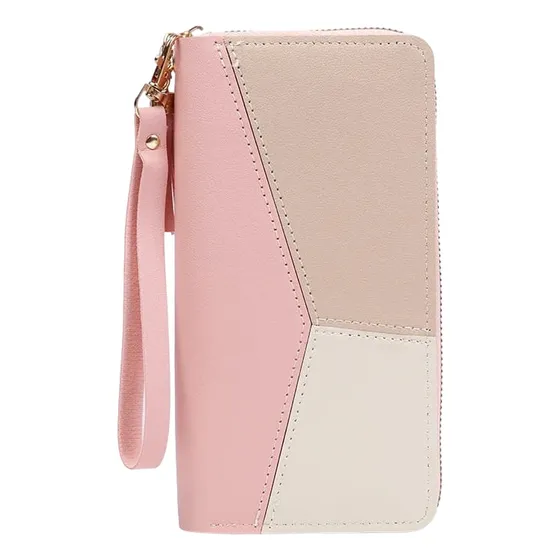 Billetera Tarjetero Doble Para Mujeres Monedero