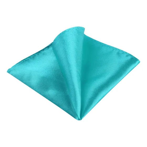 Pañuelos Bolsillo Hombre Color Liso Para Trajes Bodas 22 Cm