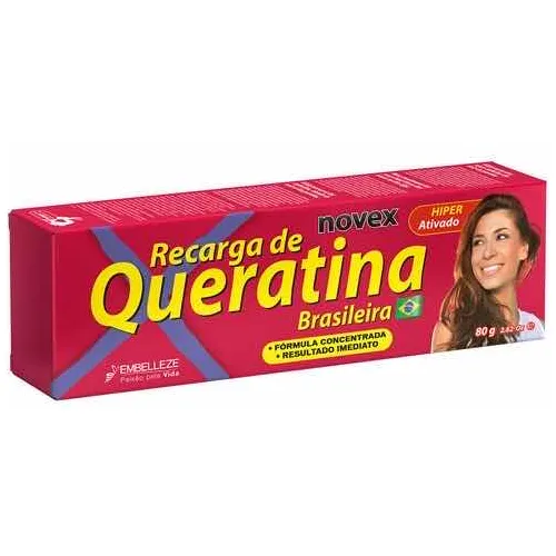 Keratina Novex Hidratación Nutrición Cabello Brillo Suave