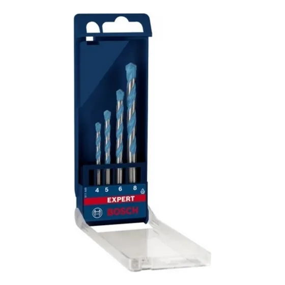 Set Kit Juego 4 Mechas Bosch Multiconstruccion Multimaterial