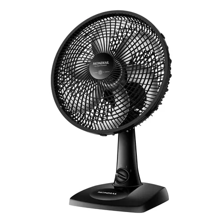 Ventilador De Mesa 30cm Super Power, Mondial, 60w - Vsp-30-b Preto 30 Cm 127v Prata Polipropileno 6