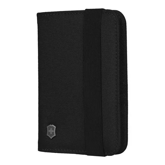 Porta Pasaporte Con Protección Rfdi Color Negro, Victorinox