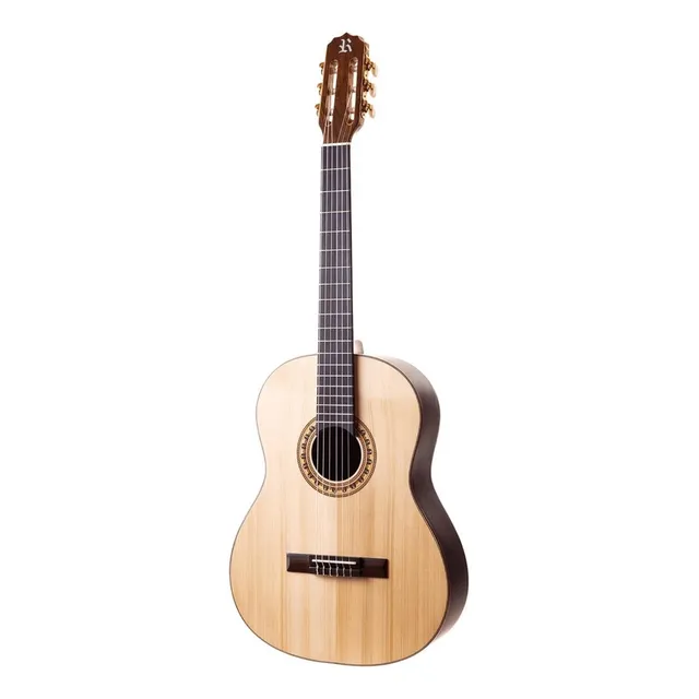 Violão Clássico Rozini Rx210.ac.f.lp Para Destros Natural Amaranto Fosco