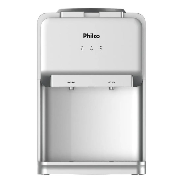 Bebedouro Philco 20 Litros Pbe18 Água Natural E Gelada Prateado 127v Bebedouro Philco 20 Litros Pbe18 Água Natural E Gelada Prateado 127v