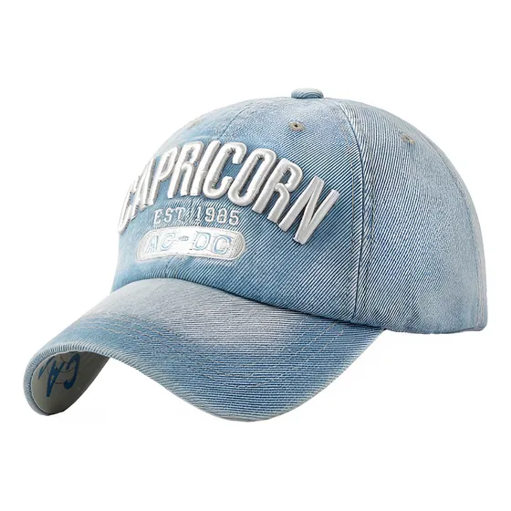 Gorro Beisbol, Gorra Unisex , Algodon Tipo Jean, Importado