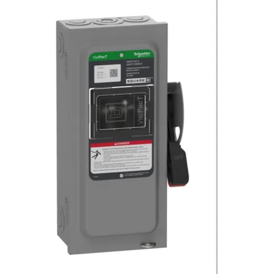 Interruptor De Seguridad 3x30a Schneider Hu361 / Vhu361