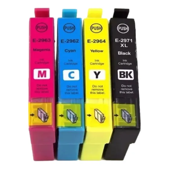 Pack Cartucho X4 Xl Compatible Impresora Epsson Xp231 Xp241
