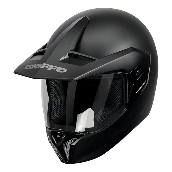 Capacete Moto Bieffe 3 Sport Classic Cor Preto Fosco com Grafite Tamanho do capacete 56
