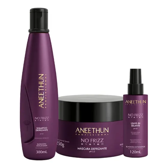 Kit No Frizz: Solução Completa Para Cabelos Sem Frizz