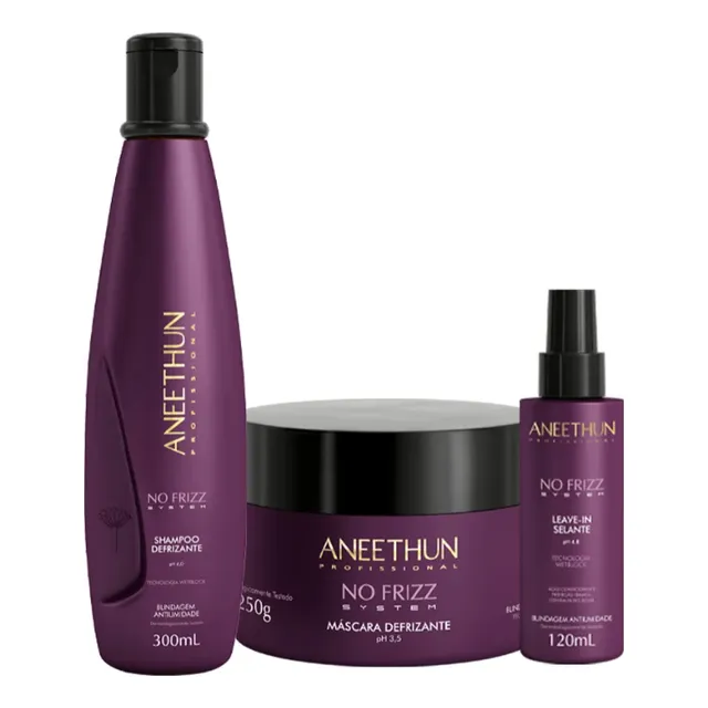 Kit No Frizz: Solução Completa Para Cabelos Sem Frizz