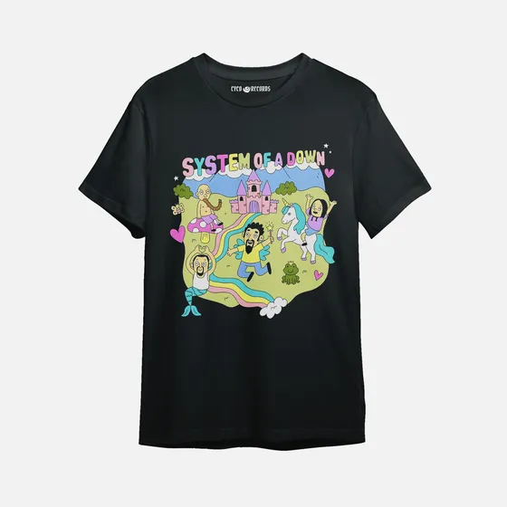 System Of A Down - Castillo Arcoiris - Polera