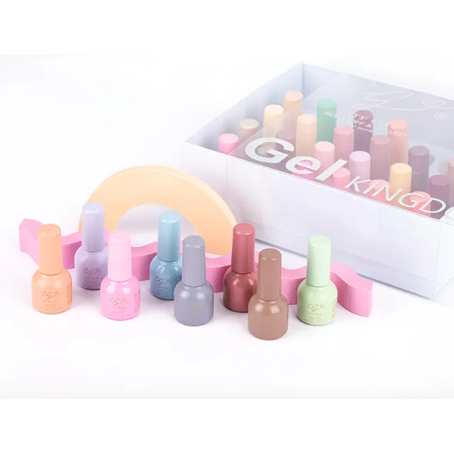 Colección Gel Kingdom X30 Esmaltes 5ml Semipermanente
