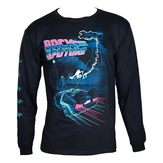 Volver Al Futuro Remera Camiseta Mangas Largas Delorean