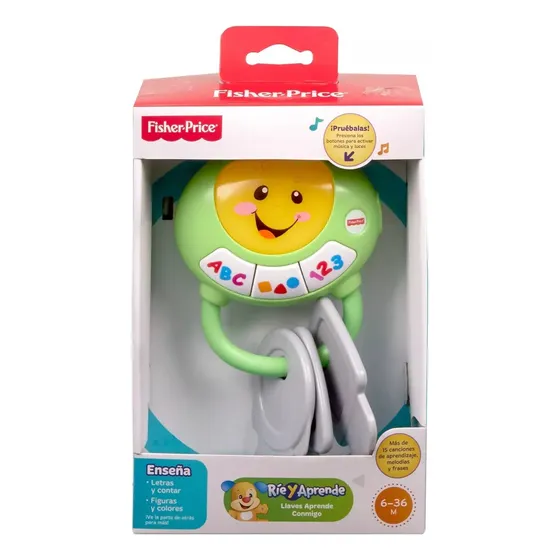 Juguete Para Bebé Fisher-price Llaves Aprende Conmigo Bht35
