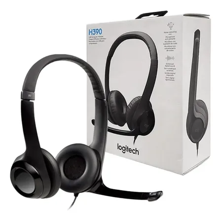 Auriculares Logitech H390 Con Micrófono Usb
