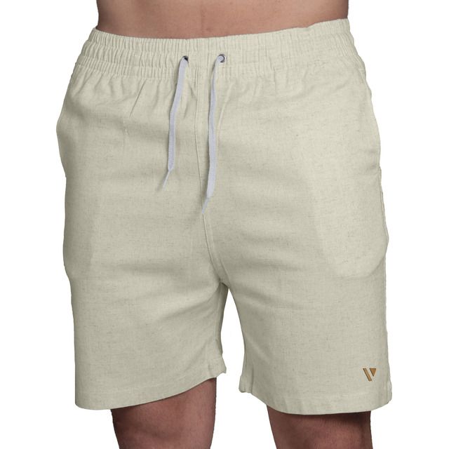 Short Bermuda Praia Linho Mauricinho Masculino Verão Voker Short Bermuda Praia Linho Mauricinho Masculino Verão Voker