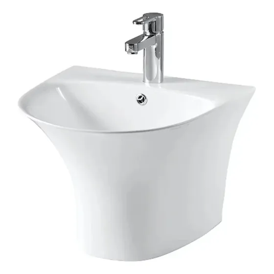 Lavamano De Pared Individual Lujo