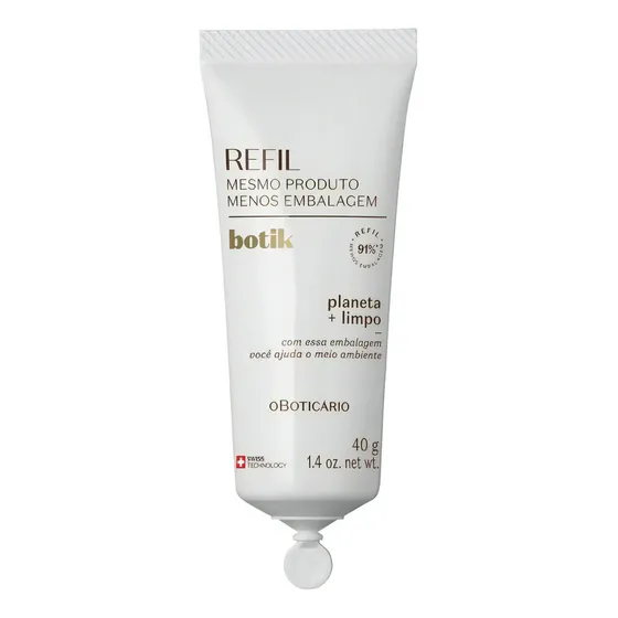 Refil Creme Facial Firmador Ácido Hialurônico 40g Botik Momento De Aplicação Dia/noite Tipo De Pele Normal