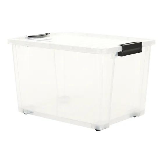 Caja Organizadora Life Box 95lts De Plastico Con Ruedas Garden Life