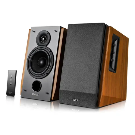 Monitores Edifier R1600t Iii Color Negro Con Cafe