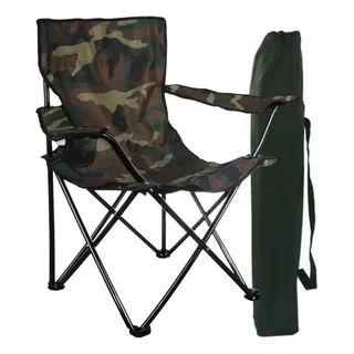 Cadeira Reforçada Camping Pesca Acampamento Até 140kg Cadeira Reforçada Camping Pesca Acampamento Até 140kg