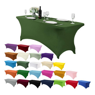 Manteles De Mesa De Spandex De 4 Pies, 6 Pies Y 8 Pies, Univ Manteles De Mesa De Spandex De 4 Pies, 6 Pies Y 8 Pies, Univ