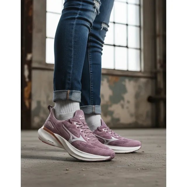 Tênis Mizuno Glow 3 - Feminino - Lilas