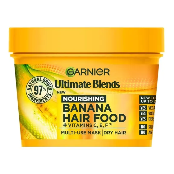 Mascarilla Capilar Garnier Ultimate Blends Banana 390ml