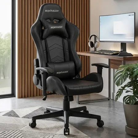 Cadeira Gamer Escritório Maxracer Aggressive Presidente Prt