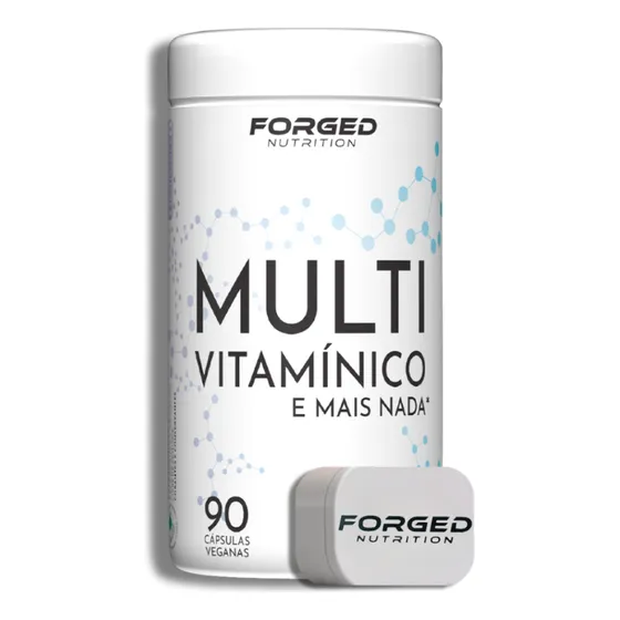 Multivitamínico A - Z 90 Vegan Caps - Forged Nutrition Sabor Sem sabor