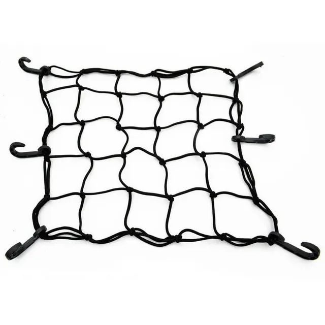 Rede Elástica Aranha P/ Moto Capacete Bagageiro 35cm X 35cm 