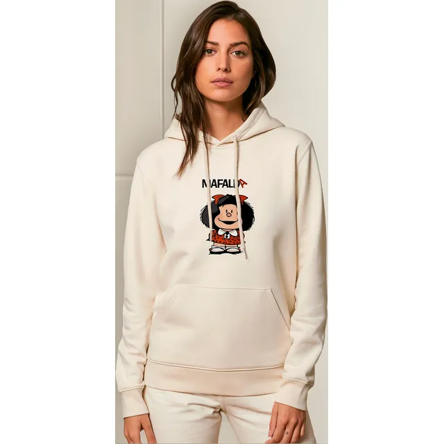 Buzo Hoodie Con Capota Mafala Tira Cómica Argentina Regalo
