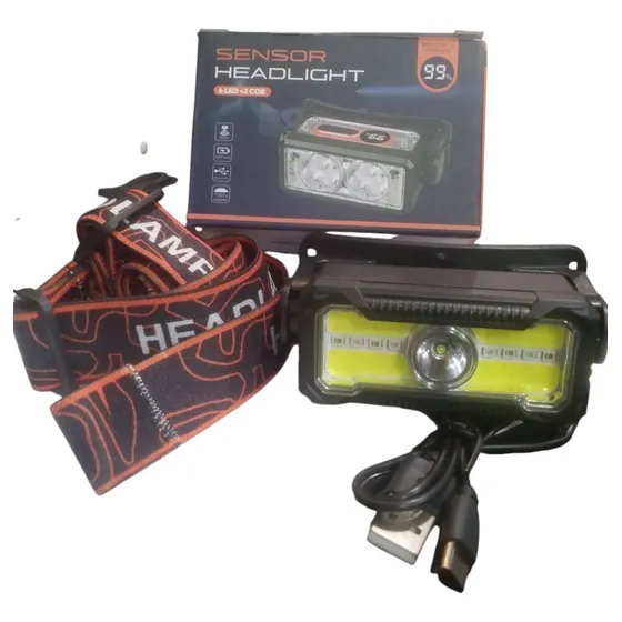 Linterna Led Tipo Minero Ilumven
