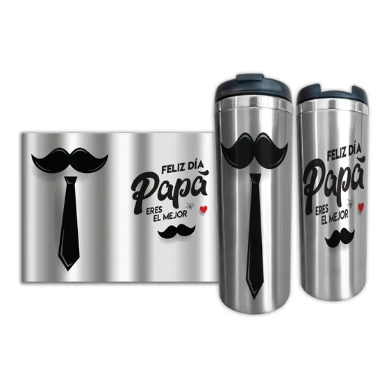 Termo Día Del Padre Doble Pared