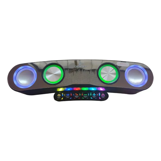 Caixa De Som Grasep Modelo Gamer D-g555 Bluetooth 30w Rms
