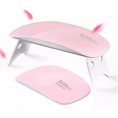 Cabina De Uñas Led Mini Sun Uv 6w Usb Esculpidas Gelificadas