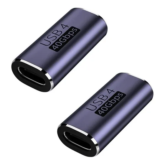 Stezhou Adaptador Usb C 2 Unidad Tipo Hembra Soporte 100 W 8