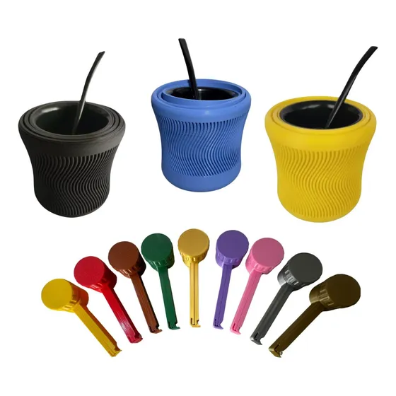Pack Giromate Antivuelco + Clip Yerbero Cierra Bolsa 3d