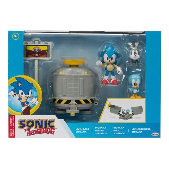 Sonic The Hedgehog Set Diorama Nivel Superado