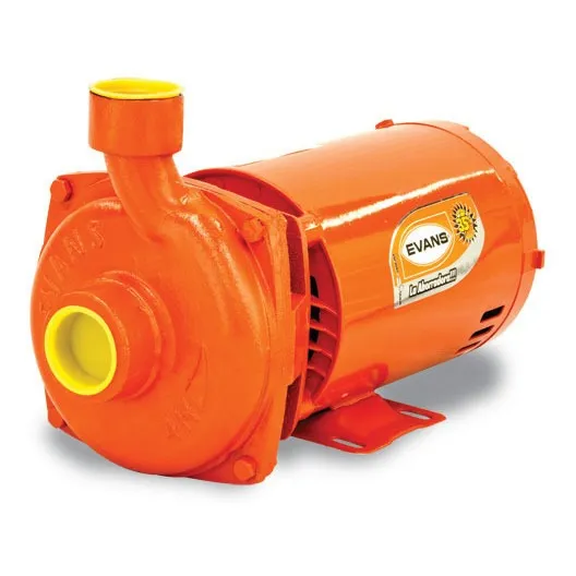 Bomba Centrifuga Evans Residencial 1.5 Hp Trifásica Color Naranja Frecuencia 60 Hz