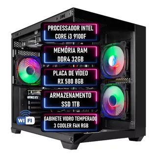 Pc I3 9100f Rx 570 | MercadoLivre 📦 Pc I3 9100f Rx 570 | MercadoLivre 📦