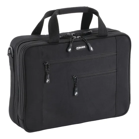 Maletín De Lona Para Pc Y Macbook Negro, Compatible Con 40cm