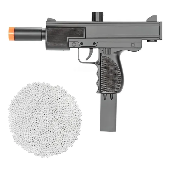 Pistola Airsoft Spring Mini Uzi M36 Double Eagle + Esfera