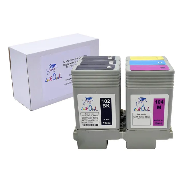 Inkowl - Cartucho De Tinta Compatible Para Impresoras Canon