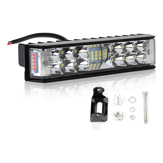 2 Exploradoras Barra/lineales Led Con Luces Federales 