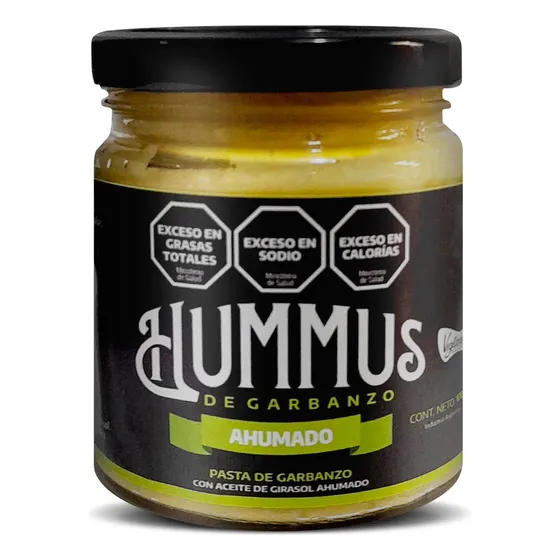 Hummus Garbanzo Ahumado Con Aceite Girasol Vegetanesa 170gr