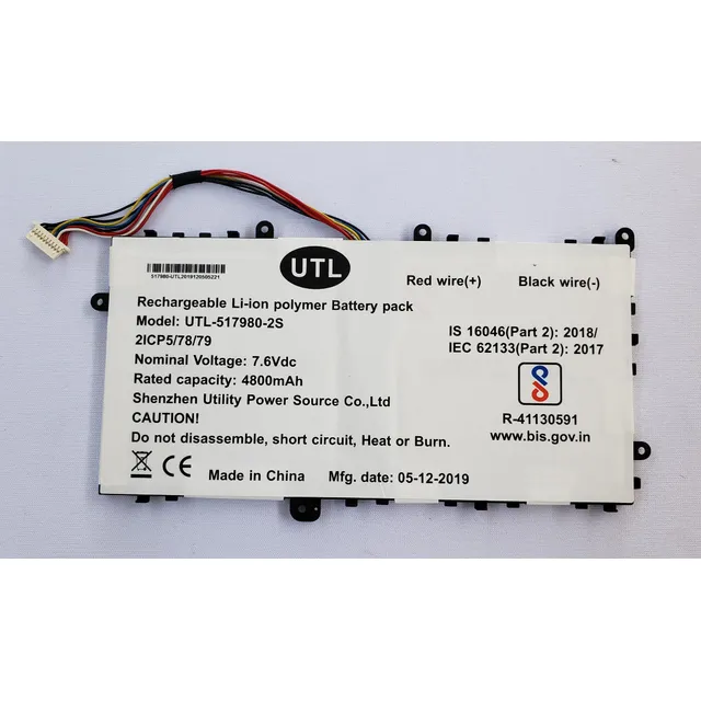 Pila Bateria 7.6v Hyundai Htlbl3ina58z1eg Utl-517980-2s Orig