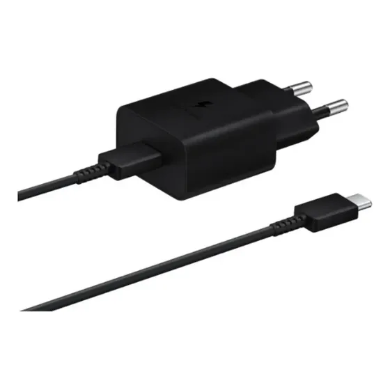 Cargador Samsung Travel Adapter 15W PD Black EP-T1510XBEGWW | Cuotas sin interés