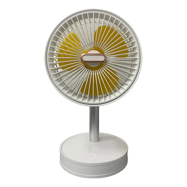 Ventilador Giratorio Recargable Ajustable Mesa
